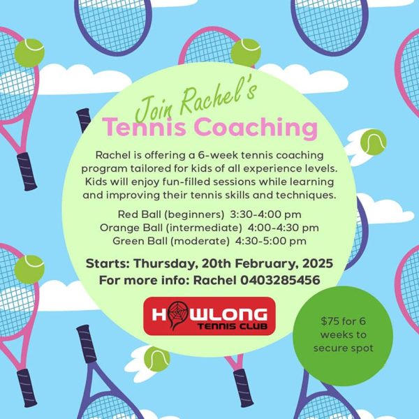 Howlong-Tennis-Coaching-Advert